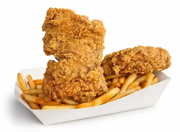 Fried Chicken Pieces at Sneaky Burger