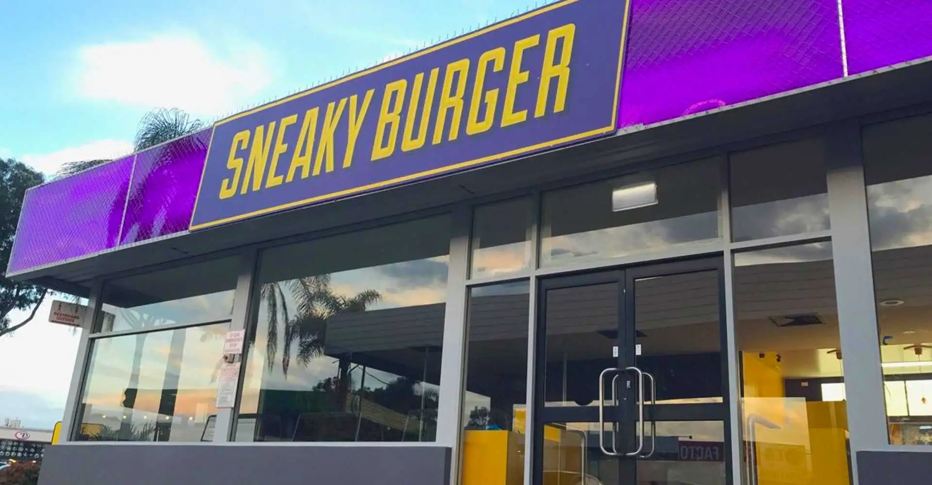 Two stores. Same Sneaky. — Sneaky Burger