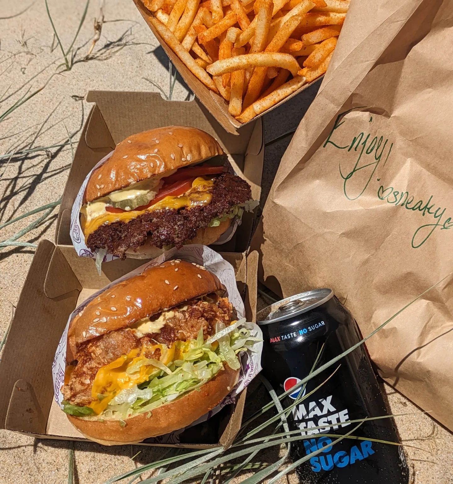 Sneaky Burger summer menu options